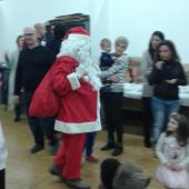 Babbo natale la consegna
