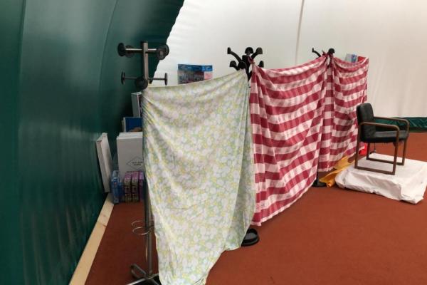 Il separè per i regali